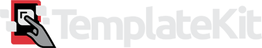 Templatekit logo fundo preto 70